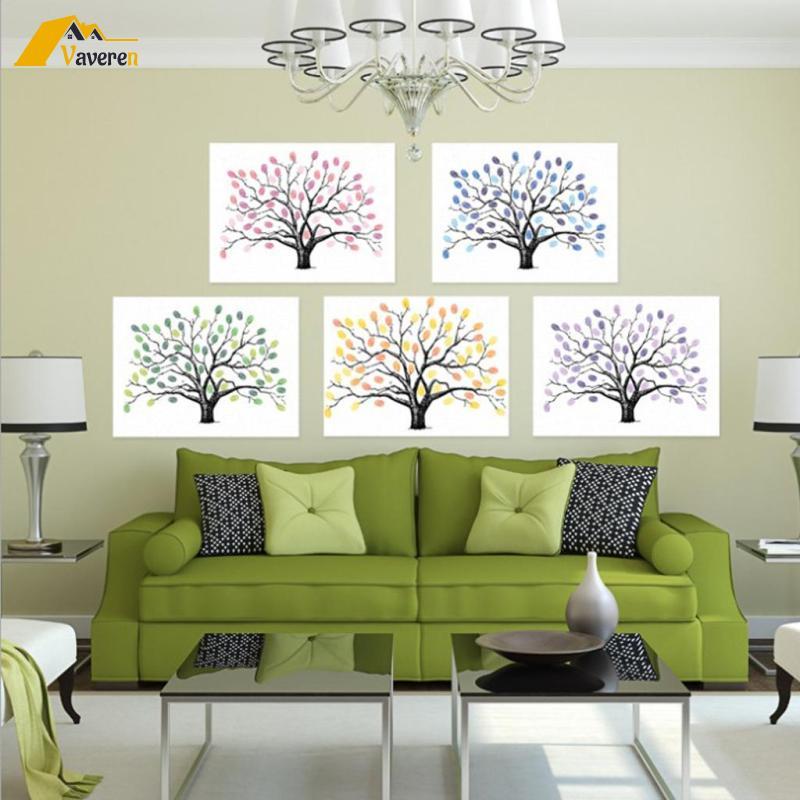 [Vaveren] Finger Print Painting Guest Book Anniversary Gift Make Your Wedding Memorable