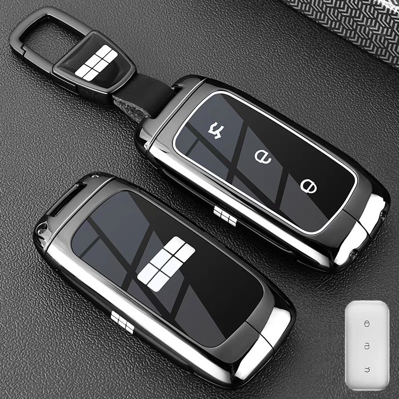 เหมาะสําหรับ Geely EX5 Key Case Galaxy E8max Starry EX8/E5 กรณี L7 Starray EM-i E8 EX8 Proton e.MAS 7 รถกระเป๋าหัวเข็มขัด