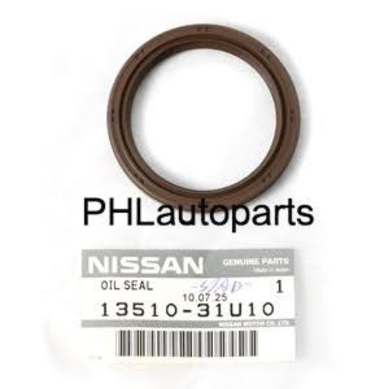 ซีลข้อเหวี่ยงหน้าNissan teana cefiro A32 A33 j31 j32 Z33 350z VQ3.5 อะไหล่แท้นิสสัน