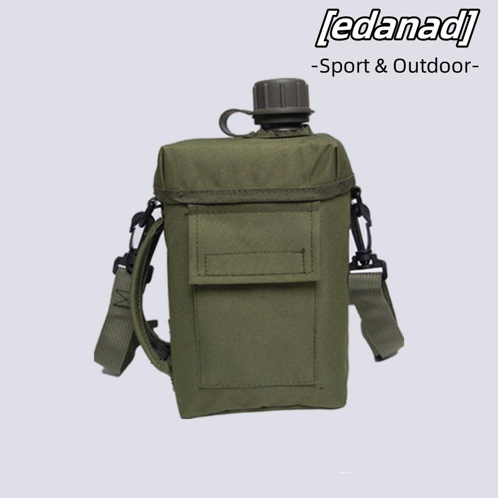 EDANAD Flask, 2L Camping Supplies Water Kettle, Portable PE Hip Flask Canteen