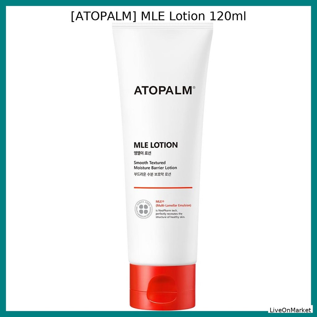 [ATOPALM] MLE Lotion 120ml / โลชั่น MLE เกาหลี / สูตรบางเบา โดย Olive Young in Seoul เกาหลี