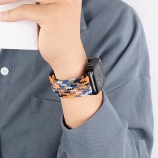 สายนาลอนแบบสปอร์ตแม่เหล็ก for IWatch Apple Watch Ultra 3 2 49mm Series 11 10 9 8 7 6 5 4 SE 3 46mm 45mm 41mm 40 42mm