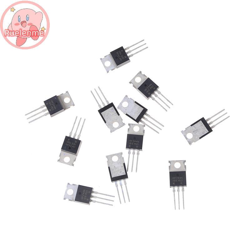ถูกต้อง 10 ชิ้น 55V 49A IRFZ44N IRFZ44 Power ทรานซิสเตอร์ MOSFET N-Channel TH