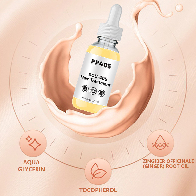 ขายร้อน#PP405护发精油 Gentle Nourishing Soft Moisturizing Smooth Hair Refreshing Non-Greasy Scalp Massag