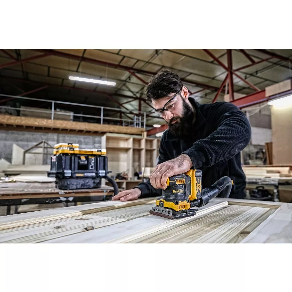 DEWALT เครื่องขัดกระดาษทรายไร้สาย 20V Max รุ่น DCW200N-XJ เครื่องเปล่า thumbnail 6