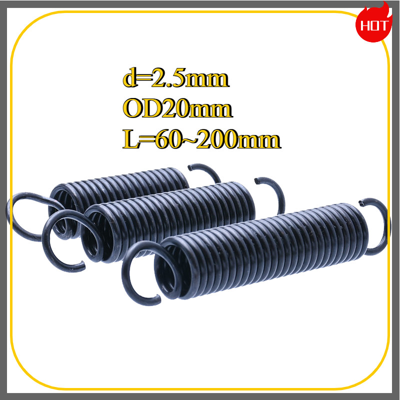 สปริงแรงดึง/สปริง d=2.5mm,OD20mm,L=60~200mm JFDP001-5