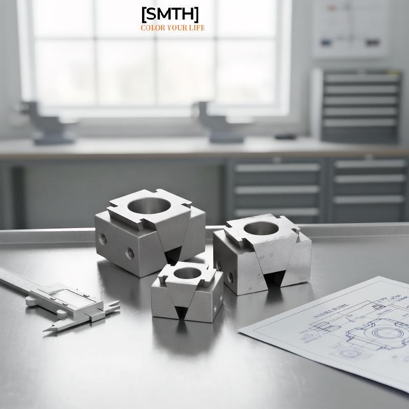 [SMTH] CNC M6 M8 M10 Multi Station Clamps OK Clamp Wedge Expansion Blo Precision Vice สําหรับอุตสาหก