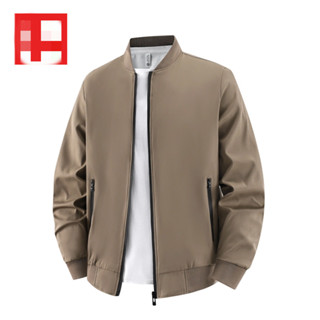 U ยูนิโคล่ ฤดูใบไม้ผลิและฤดูใบไม้ร่วงเบสบอลปกแจ็คเก็ตผู้ชายธ…