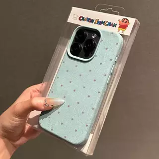 สำหรับ IPhone 15 16 17 11 12 13 14 Pro Max XR X XS Max 7 15 8 16 Plus ลายหัวใจรัก เคสเหมือนเปลือกลิ้นจี่ เคสสำหรับไอโฟน