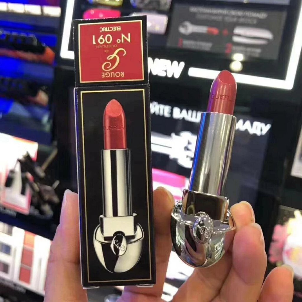 Ladys Home Mirror ลิปสติกอัญมณีสีสันสดใส N214 Super White Maple Leaf