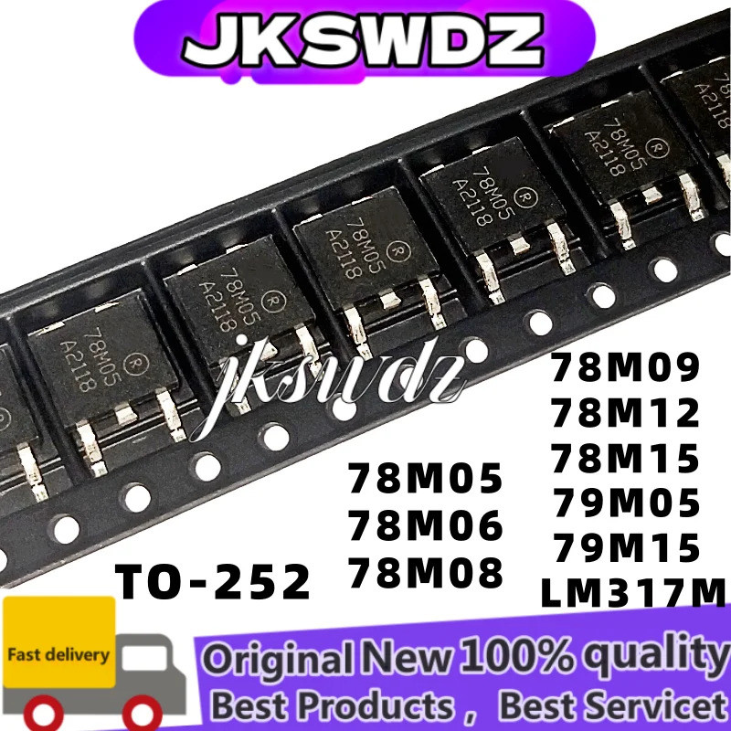 5PCS 78M05 78M06 78M08 78M09 78M12 78M15 79M05 79M15 LM317M LM317 L78M05 L78M06 L78M08 L78M09 L79M05