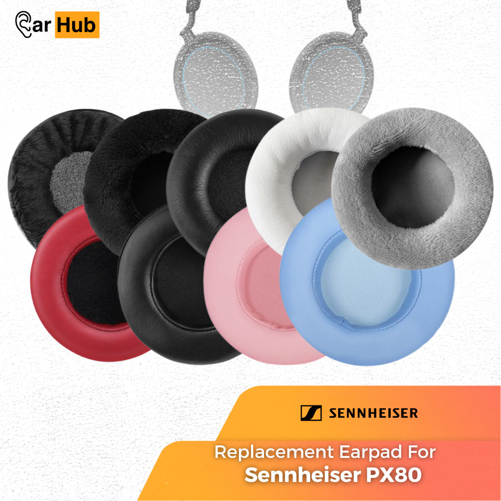 แผ่นรองหูฟัง Earpad Earcup Sennheiser PX80 PX100 PX200 PXC300 PX 80 แผ่นโฟม