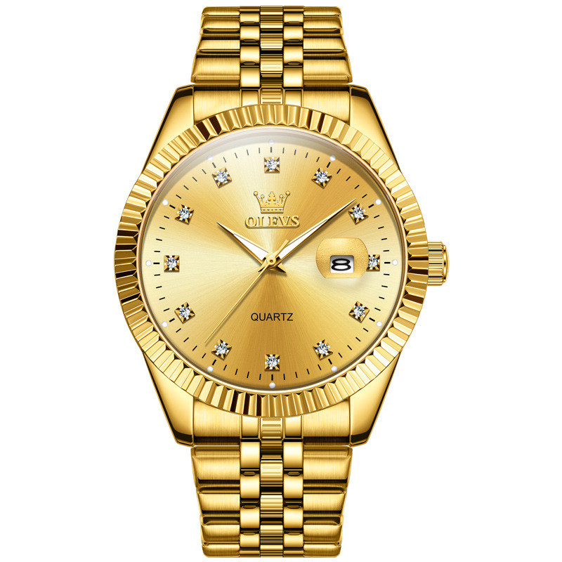 Oulishi quartz watch520Valentine's Day Couple's Watch Fashionable Waterproof Men's Watch