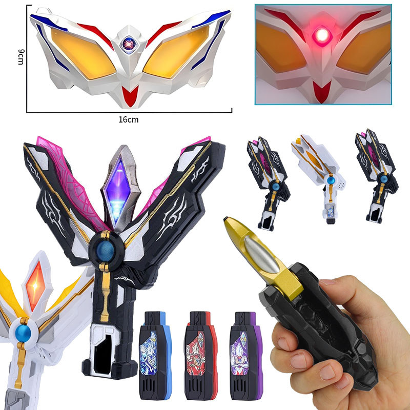 ของเล่นโมเดลตกแต่ง Ultraman Zero Ultraman GUTS Sparklence Transformation ของเล่นคอลเลกชัน
