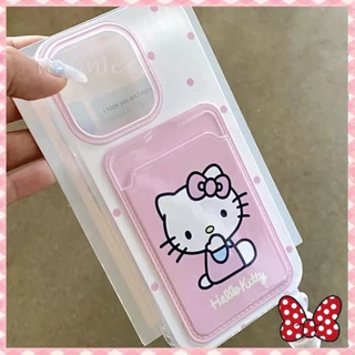 👏MINNIE👏น่ารักโบว์สีชมพูแฟชั่นการ์ตูนดูเดิล เคสสำหรับIPhone 16 15 14 13 12 11 ProMax 7Plus 8 7 Plus X XR XS Max เคสไอโฟน