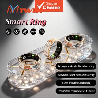 MYWLK R18 Fitness Tracker Ring - Heart Rate & Blood Oxygen M…