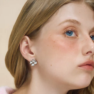 YVIS Hope Stud Brass Earring - Lucky Charm Collection