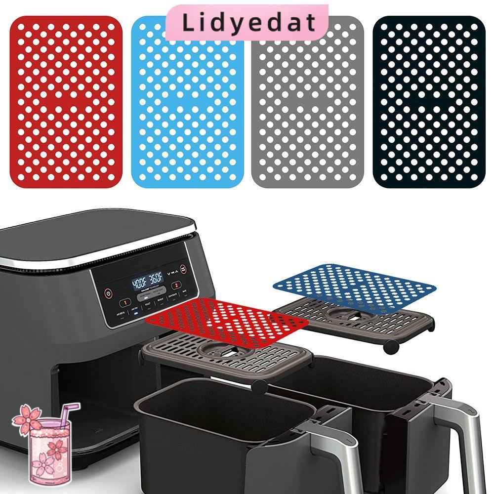 LIDYEDAT165 Air Fryer Mat สี่เหลี่ยมผืนผ้าห้องครัว Nonstick สําหรับ Ninja DZ201 Foodi สําหรับ Ninja 