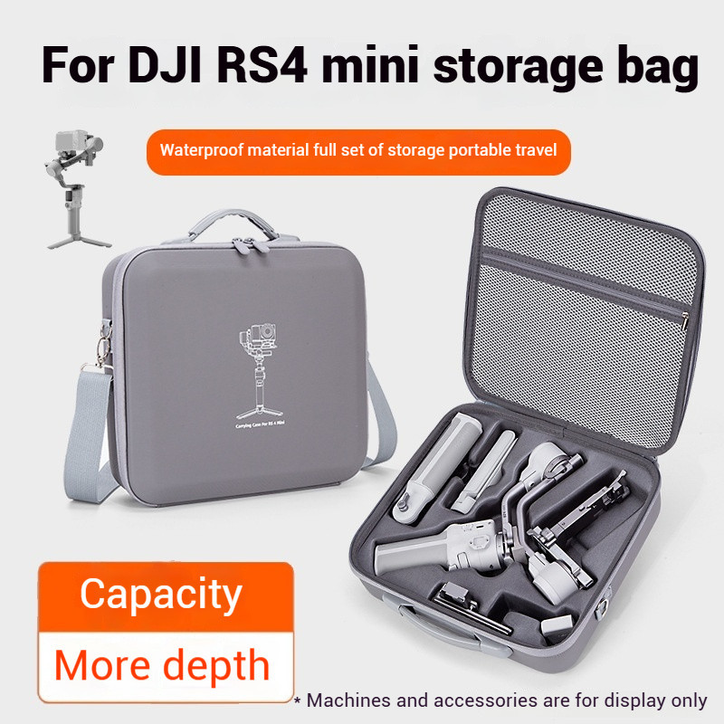 สําหรับ DJI RS 4 Mini Combo Bag, Ronin Handheld Stabilizer RS4 Mini กระเป๋าถือป้องกันอุปกรณ์เสริมกระ