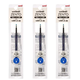 ZENTO uniball Refills Ballpoint Pen , Set of 3 , Mitsubishi Uni Made in Japan Original