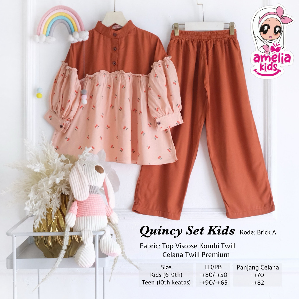 2202 QUINCY SET KIDS โดย AMELiA KIDS
