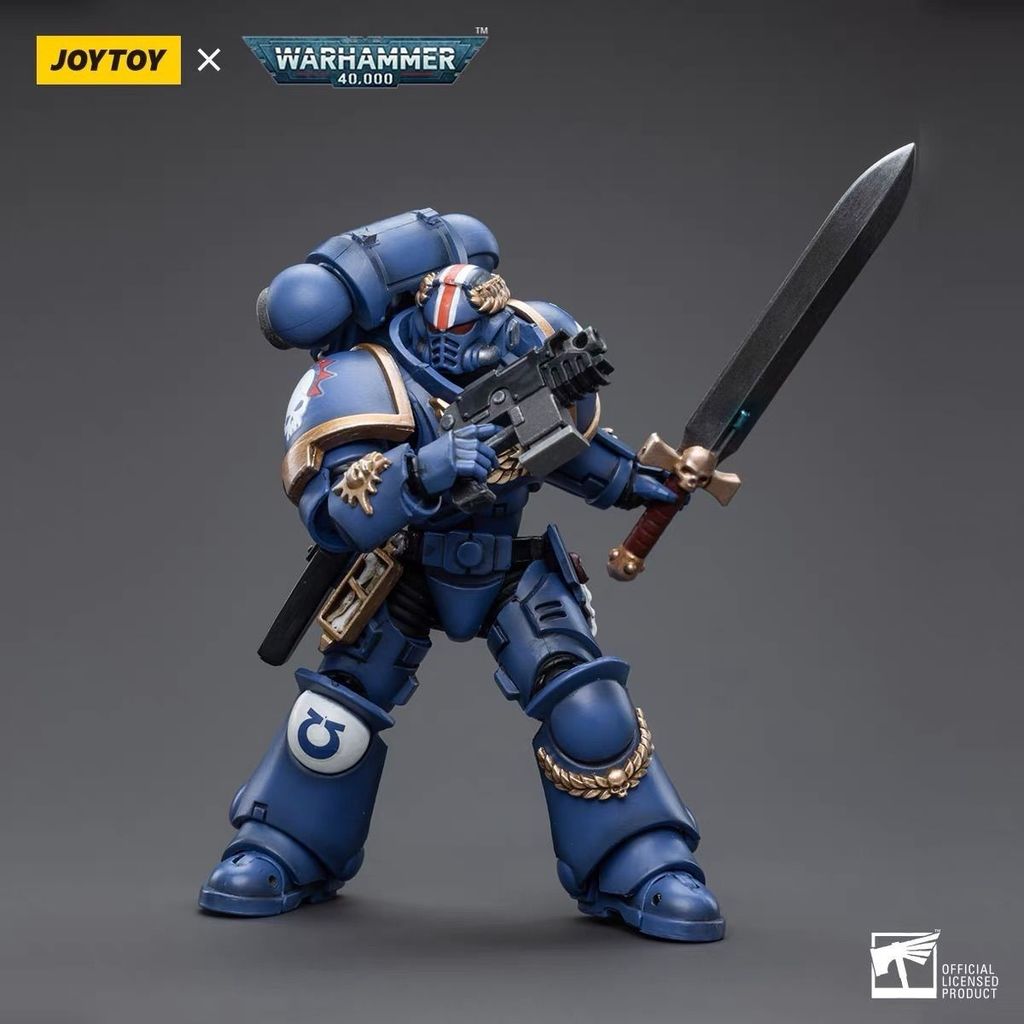 พร้อมสต็อก JOYTOY Dark Source Extreme Warrior Original Casting Deputy Officer Agarance Movable Soldi
