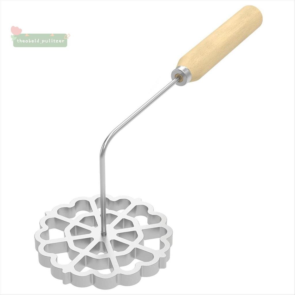 แม่พิมพ์ Bunuelos ด้ามไม้, เครื่องทํา Rosette ที่ถอดออกได้ Rosette Timbale Iron Set 1 ชิ้น