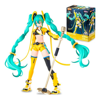 Hatsune Miku Vivid Echoes Blokees 17cm Model Kit Articulado