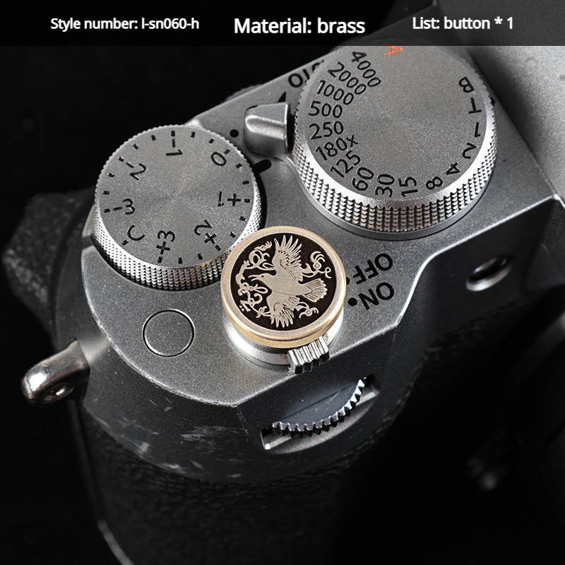 Camera Shutter Button Suitable for Fuji XT50 xm5 xt4 xt30ii xe4 x100vi xt5 xt20 Micro Single Threade