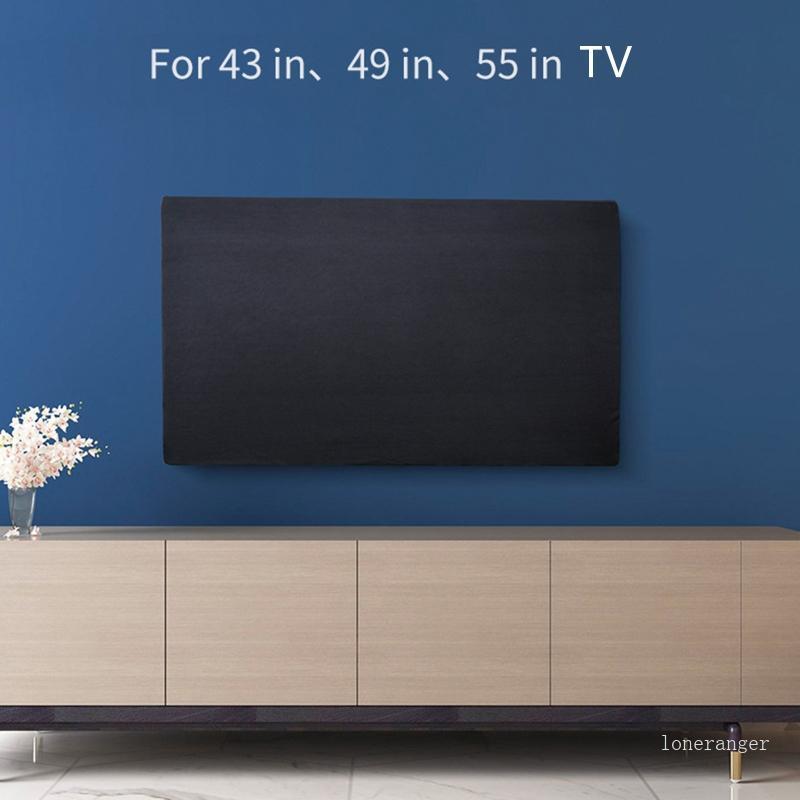 Loner 43 49 55 LCD TV Monitor ฝาครอบกันฝุ่นป้องกันฝุ่นคอมพิวเตอร์ผ้ายืดสําหรับหน้าจอ LCD Monitor สํา