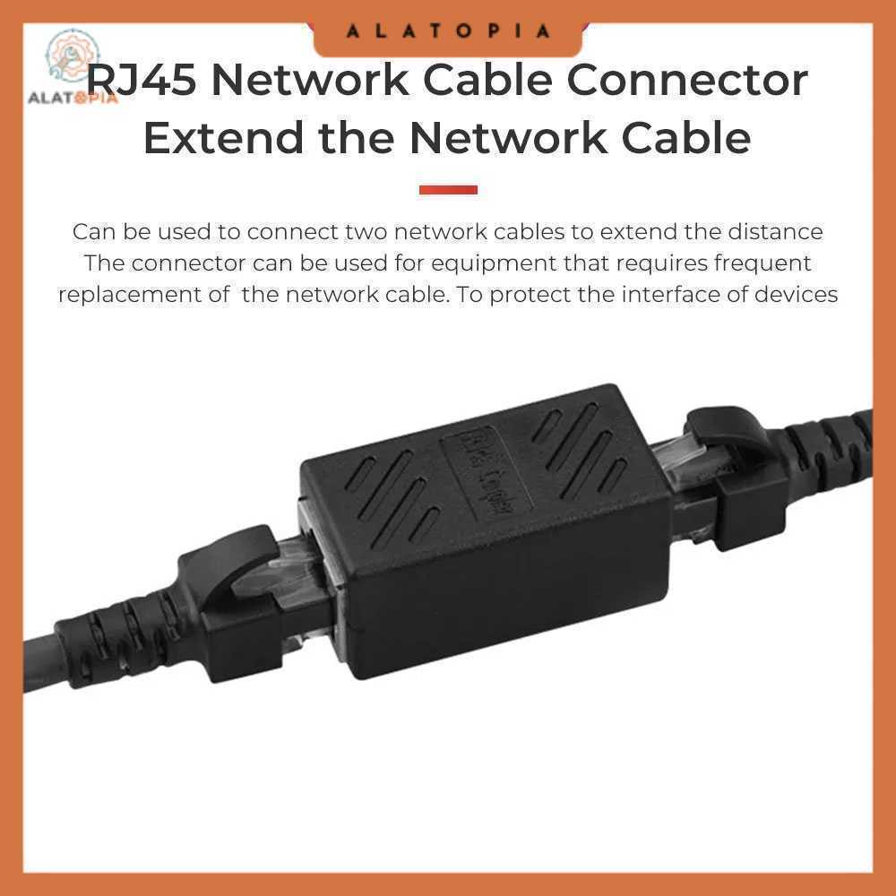 RJ45 Female to Female Cat 15A16A LAN Extension Adapter Connector