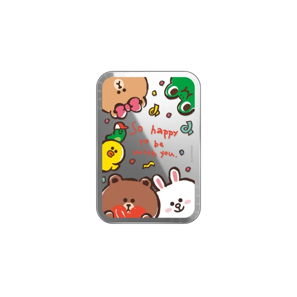 Line Friends ขายึดภาพ Apple Watch Strap Mobile Magnetic Bracket Ring Holder Strong Magnetic