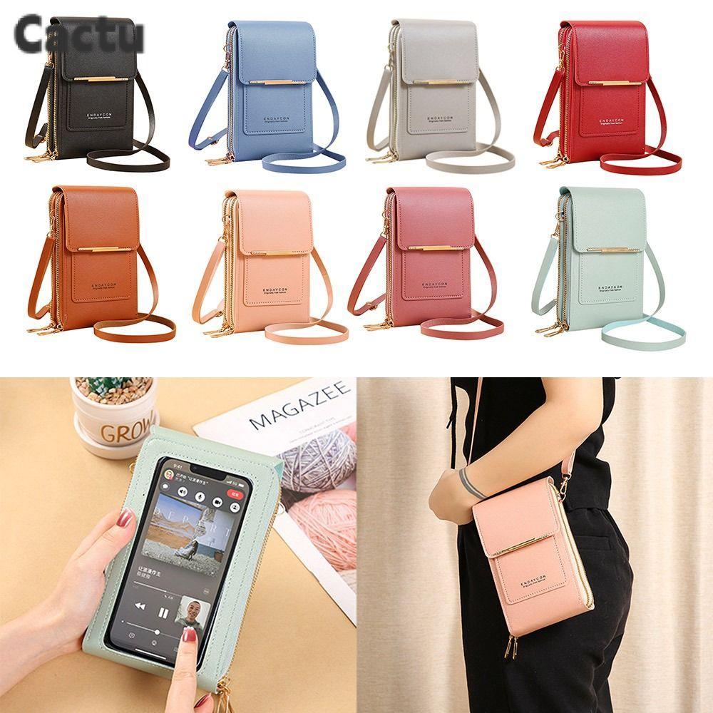 Cactus RFID กระเป๋าป้องกัน RFID สำหรับ 여성 พกพาสะดวก