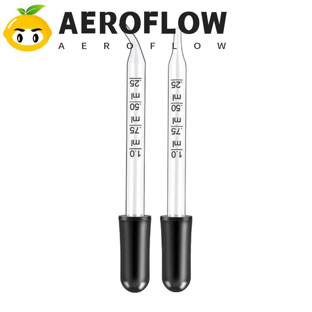 AEROFLOW Scale Dropper อุปกรณ์การเรียนสําหรับบ้านตรง/ข้อศอกน้ํามันหอมระเหย Dropper ขวดน้ํามันหลอด Dr