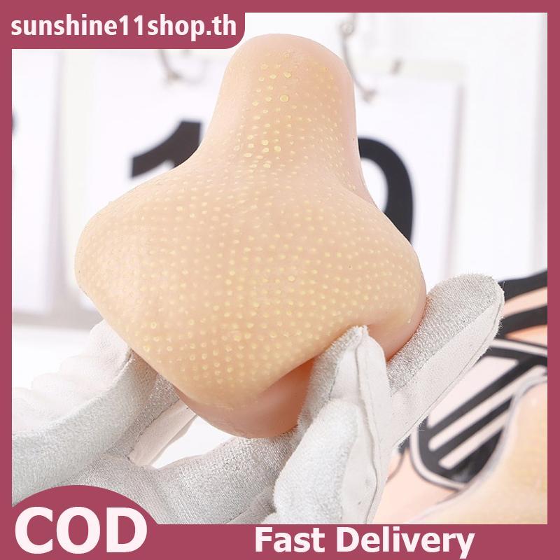 SUNSHOP ของเล่นสิวซิลิโคน Satisifying Pimple Pop ของเล่นนํามาใช้ใหม่ความเครียด Reliever เกมจมูกสําหร