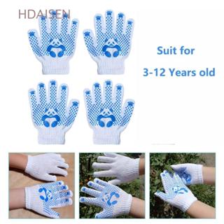 HDAISEN 1 คู่เด็กถุงมือทํางาน,Breathable Hand Protectorsเด็ก…