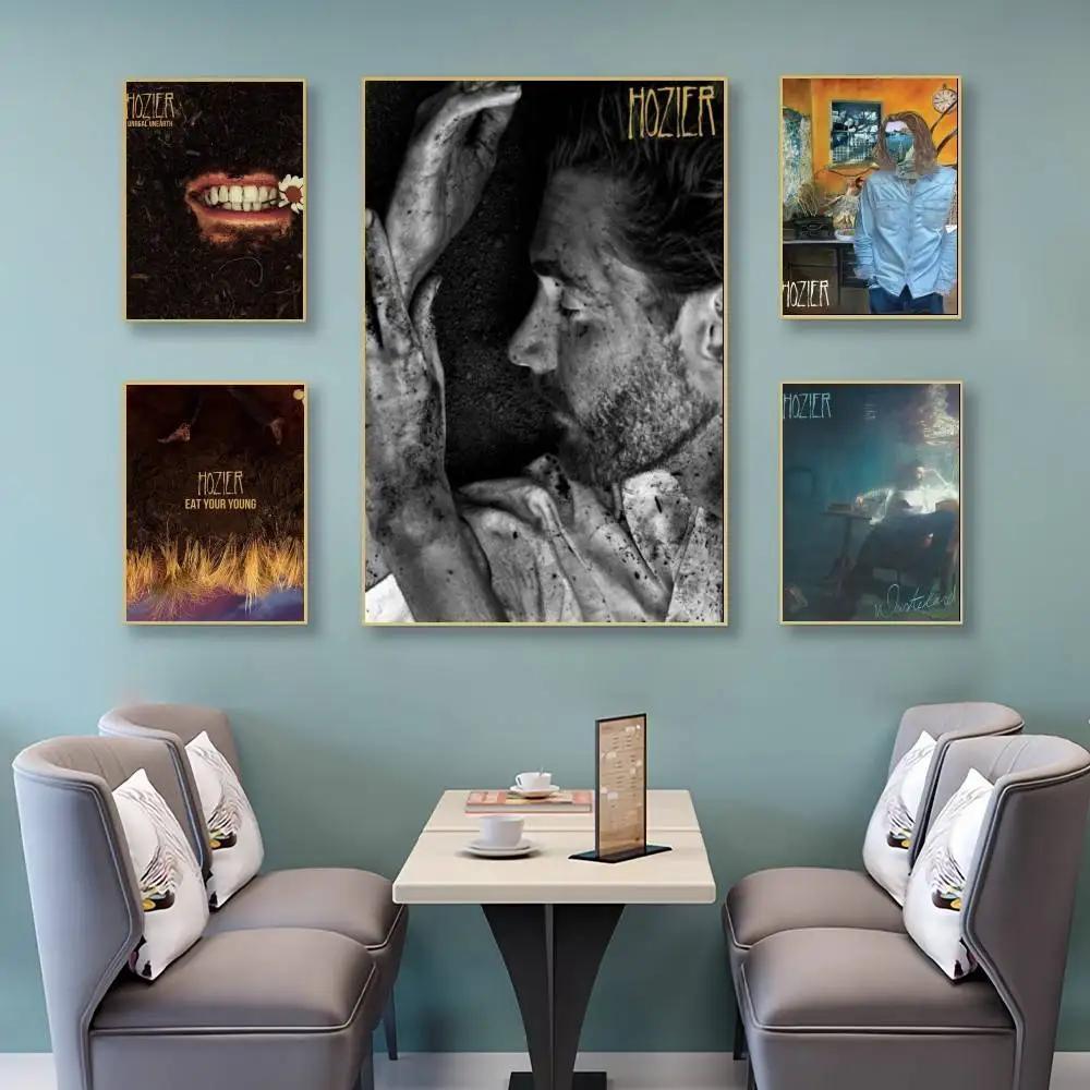 Unheard นักร้อง Hozier โปสเตอร์ Room Home Bar Cafe Decor Nordic Decor Office Home ของขวัญ