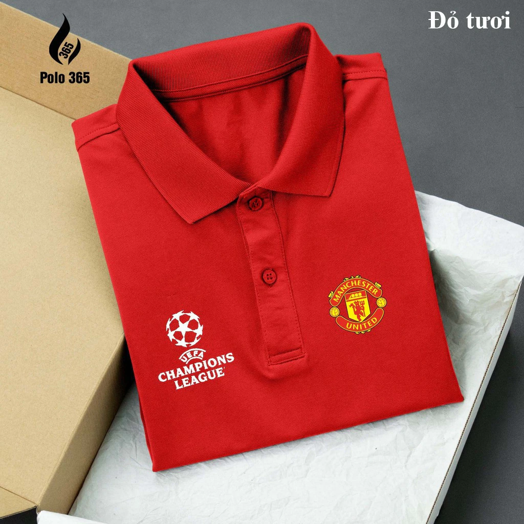 2026 เสื้อโปโลแขนสั้นผ้าฝ้าย 100% สำหรับผู้ชาย ลายสโมสรแมนเชสเตอร์ยูไนเต็ด พร้อมส่ง สวมใส่สบาย เหมาะสำหรับฤดูร้อน