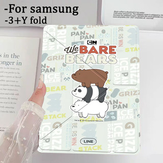 กรณีพับ 3 + Y For Galaxy A8 A9 A11 A9+ A11+ S7 S8 S9 S10 S9fe S10fe S9+S9fe+S10+ S7+ S8+ S7FE  วัสดุซิลิโคน