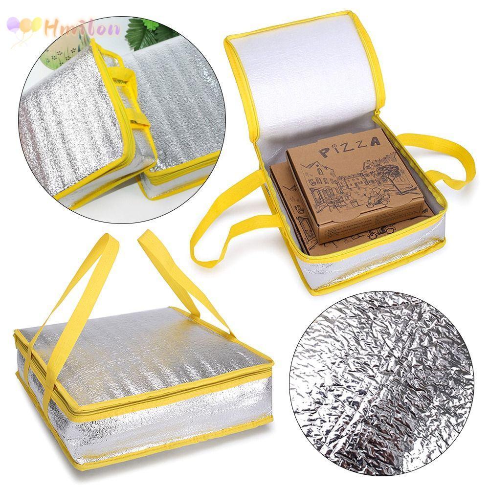 HMILON Pizza Delivery Bag Portable Delivery Carrier Drink Storage Cooler Bag
