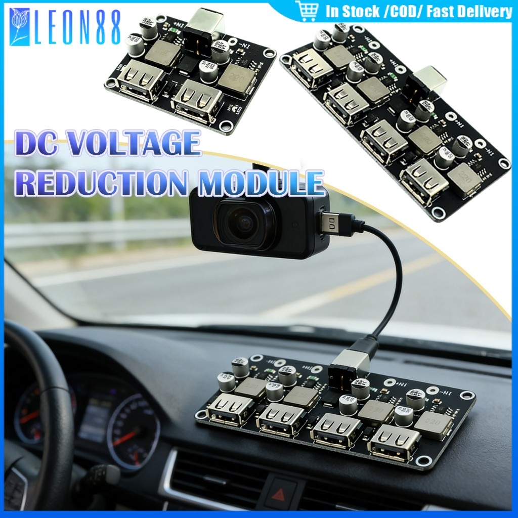 ของมาใหม่！โมดูลแปลงชาร์จ USB QC2.0 QC3.0 โมดูลแปลงแรงดัน รตัวแปลงไฟ DC 6-32V บอร์ดวงจรชาร์จเร็ว 5V