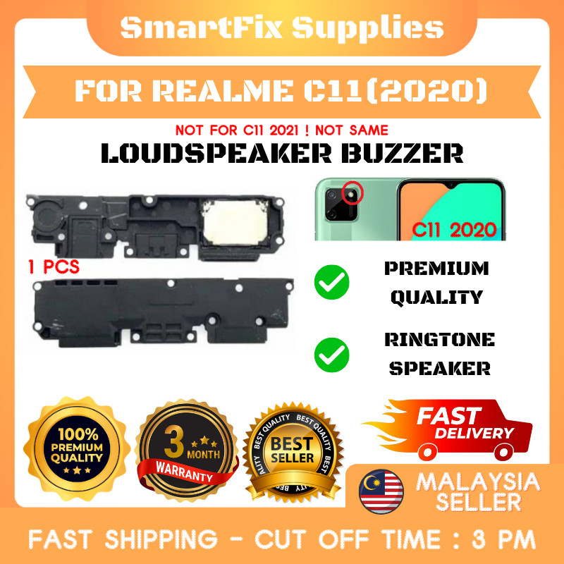 เข้ากันได้กับRealme C11 2020 RMX2185 LoudSpeaker Buzzer Ringtoneลําโพง