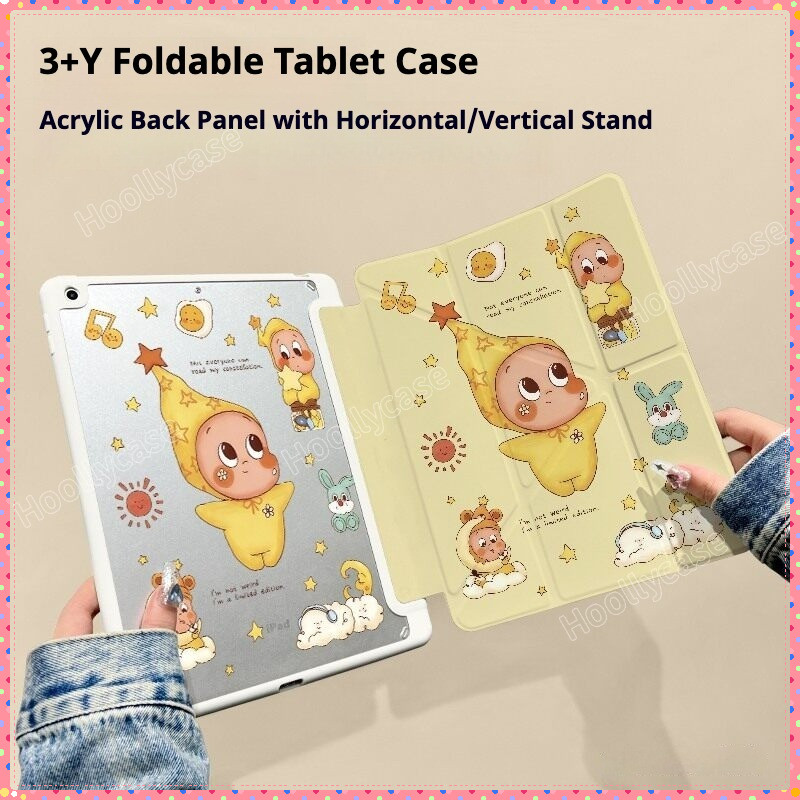 ✨ พร้อม Ship ✨ สําหรับiPadกรณีA16 Gen11 Air 7 M3 2025 M4 Pro 11 Gen10 Air 6 5 4 10.9 Gen9 Gen8 Gen7 