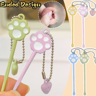 เครื่องมือหยิบหู 5 ชิ้นโลหะผสมสังกะสี | Cat Paw-shaped Handl…