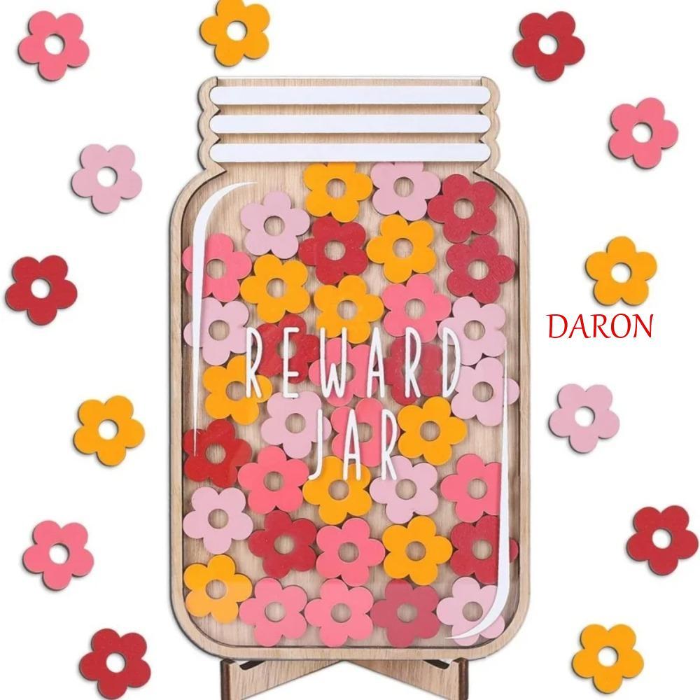DARON Positive Behavior Rewards Jar, การ์ตูนที่ชวนให้นึกถึงเด็ก Star Reward Jars, เครื่องมือการจัดกา