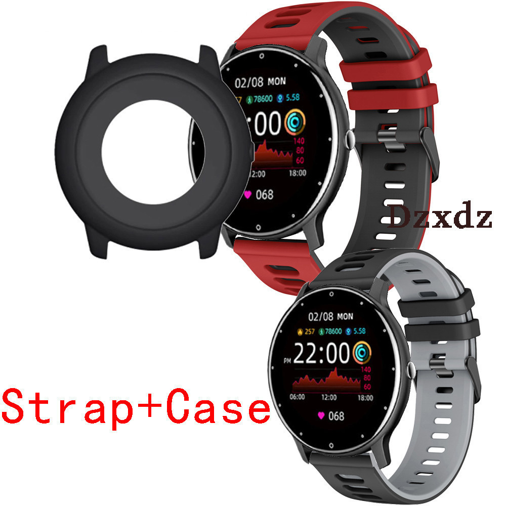 Axon memo lll สมาร์ทวอท์ชป้องกันหน้าจอฝาครอบอุปกรณ์เสริมสําหรับ Axon memo 3 SmartWatch สายรัดซิลิโคน