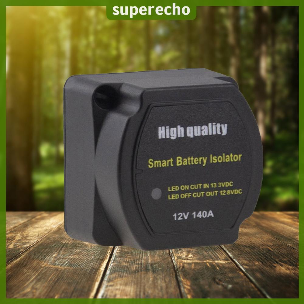 ⚡24ชม.⚡ 12V 140A VSR รีเลย์ไวต่อแรงดันไฟฟ้าอะไหล่รถยนต์อัจฉริยะแบตเตอรี่คู่ Isolator