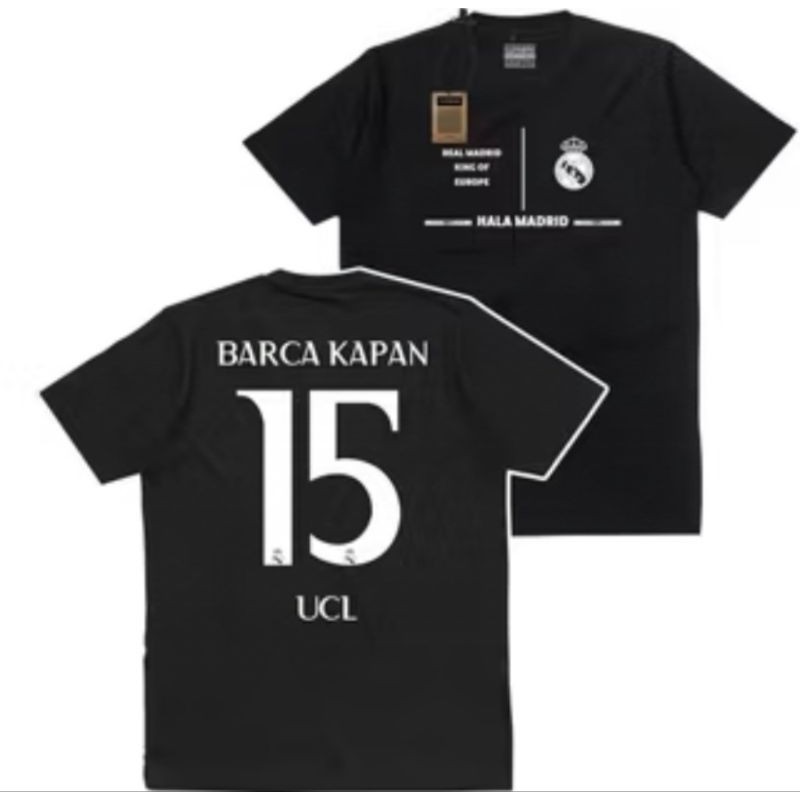 เสื้อยืด HALA MADRID BARCA 15 UCL