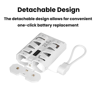 DIYMORE DIY Kit สําหรับ 2x 21700 แบตเตอรี่ One-Click แบตเตอรี่ Swap 22.5W Fast Charging Dual Mode รองรับสําหรับ Low Current
