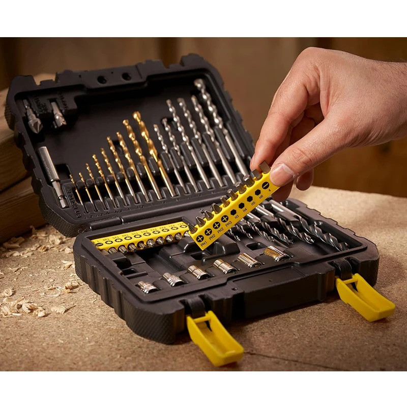 STANLEY STA88546-A9 ชุดดอกสว่าน 50-in-1 แข็งแรง ทนทาน สำหรับซ่อมบำรุงทุกประเภท ราคา ถูกที่สุด ดีลบีเคเค แกลเลอรีภาพที่ 4